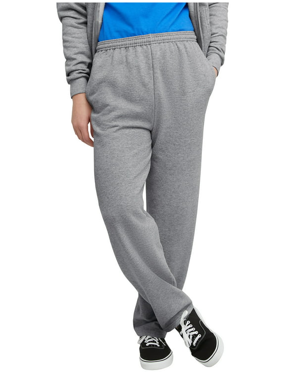 Hanes Men's and Big Men's EcoSmart Fleece Sweatpants with Pockets, up to Sizes 3XL