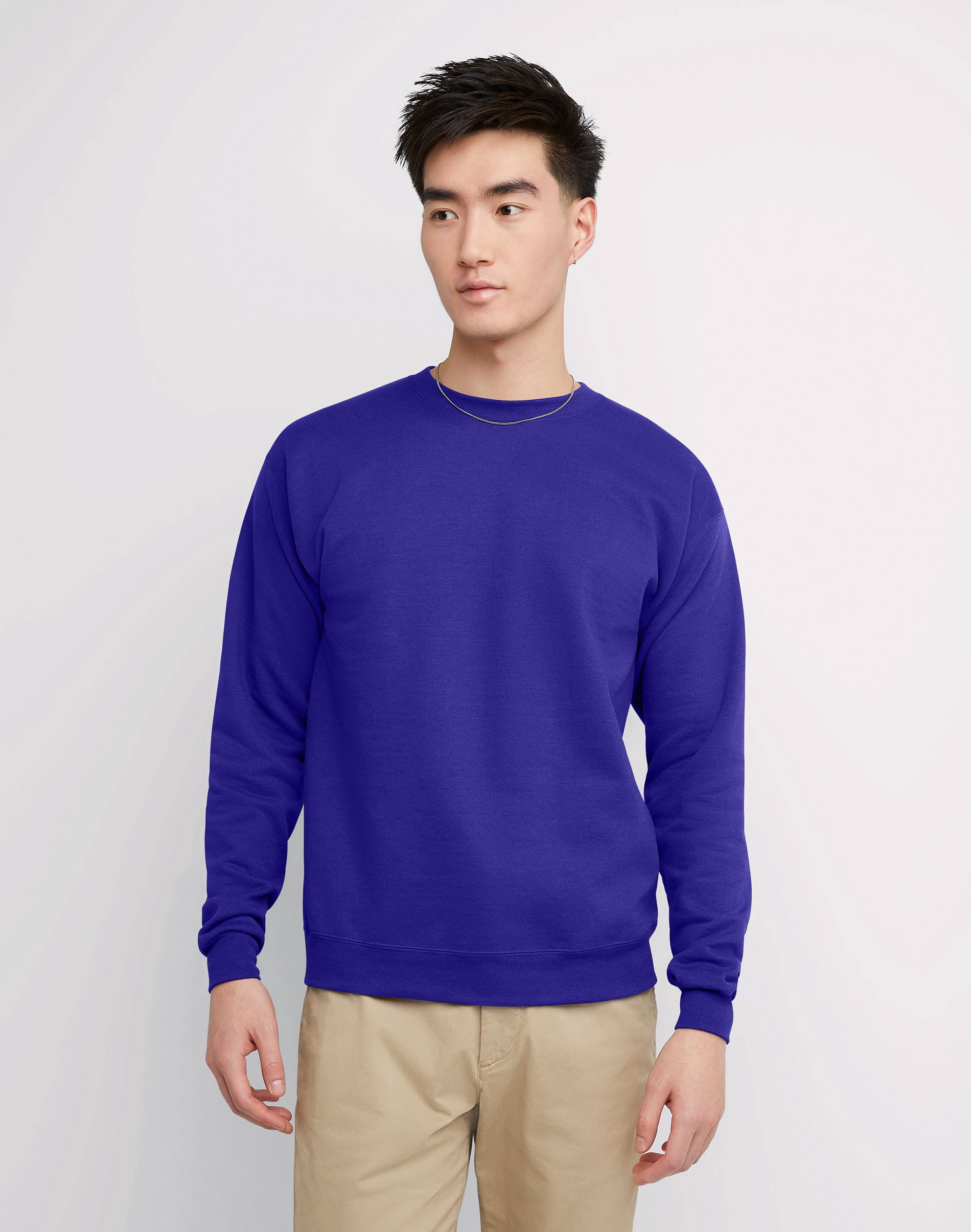 Men's and Big Men's EcoSmart Fleece Sweatshirt, Sizes S-5XL