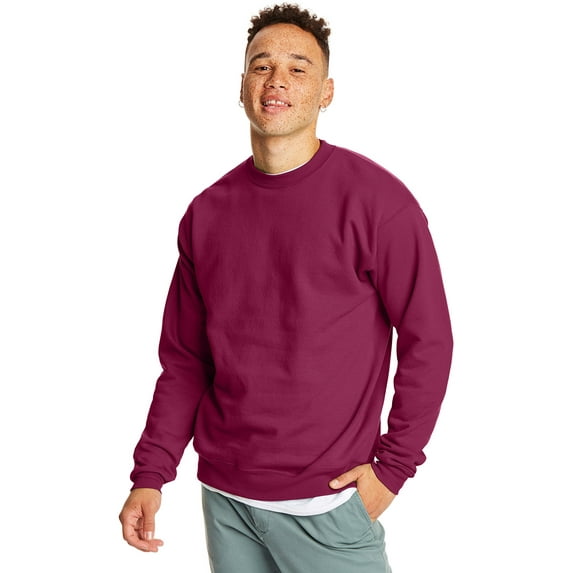 Hanes Men's and Big Men's EcoSmart Fleece Sweatshirt, Sizes S-5XL