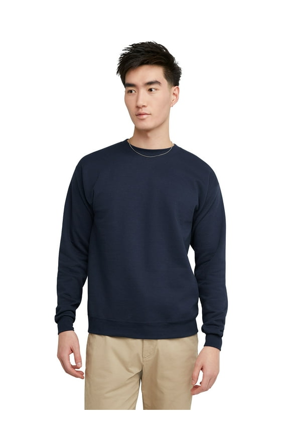 Men's and Big Men's EcoSmart Fleece Sweatshirt, Sizes S-5XL