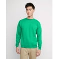 thumbnail image 1 of Men's Hanes® EcoSmart Fleece Sweatshirt Color: Kelly Green Size: S, 1 of 8