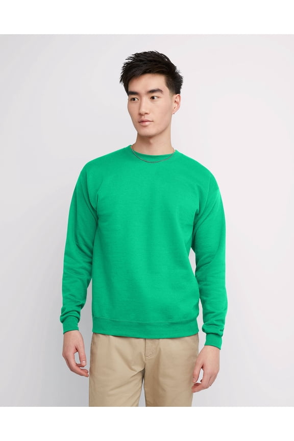 Big & Tall Hanes® Fleece Sweatshirt Color: Kelly Green Size: 3XL