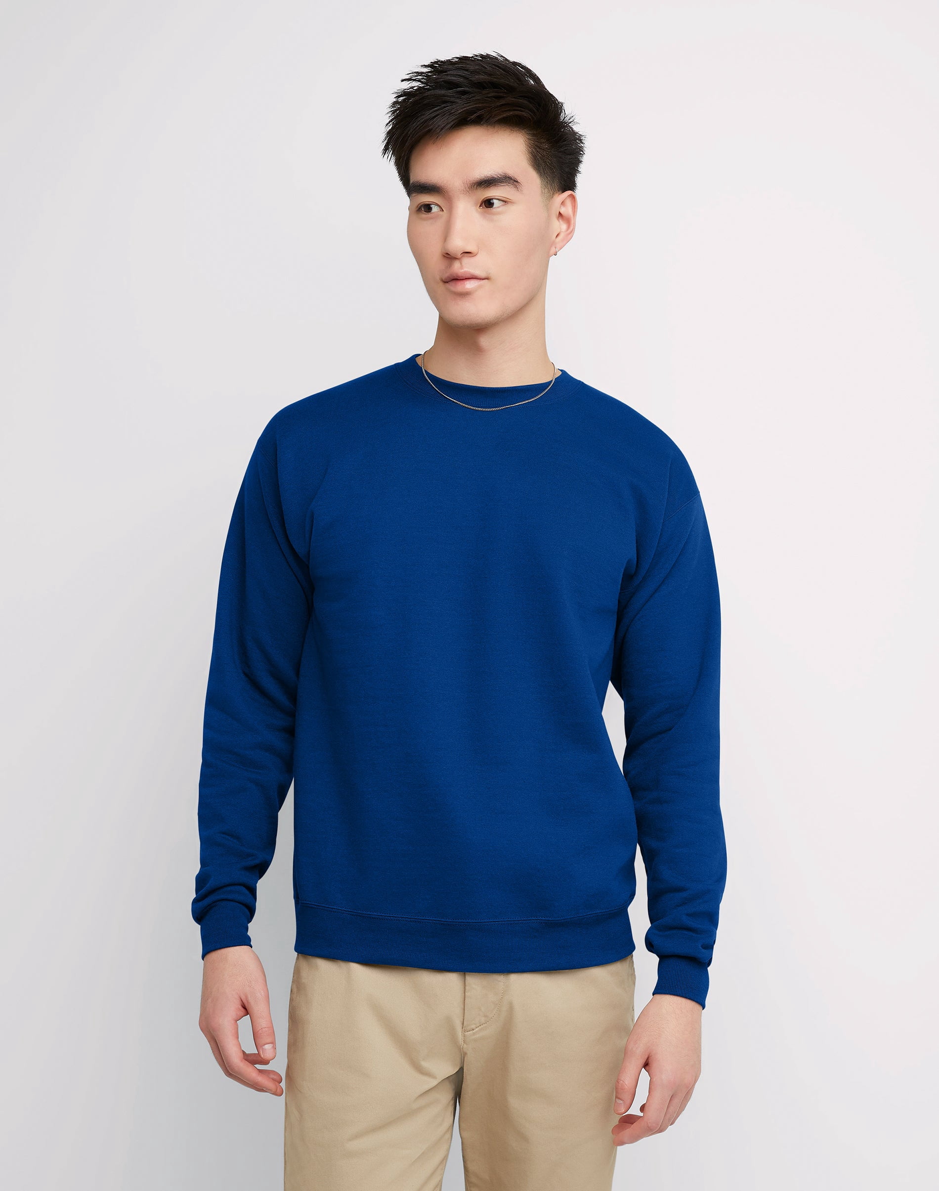 Men's and Big Men's EcoSmart Fleece Sweatshirt, Sizes S-5XL