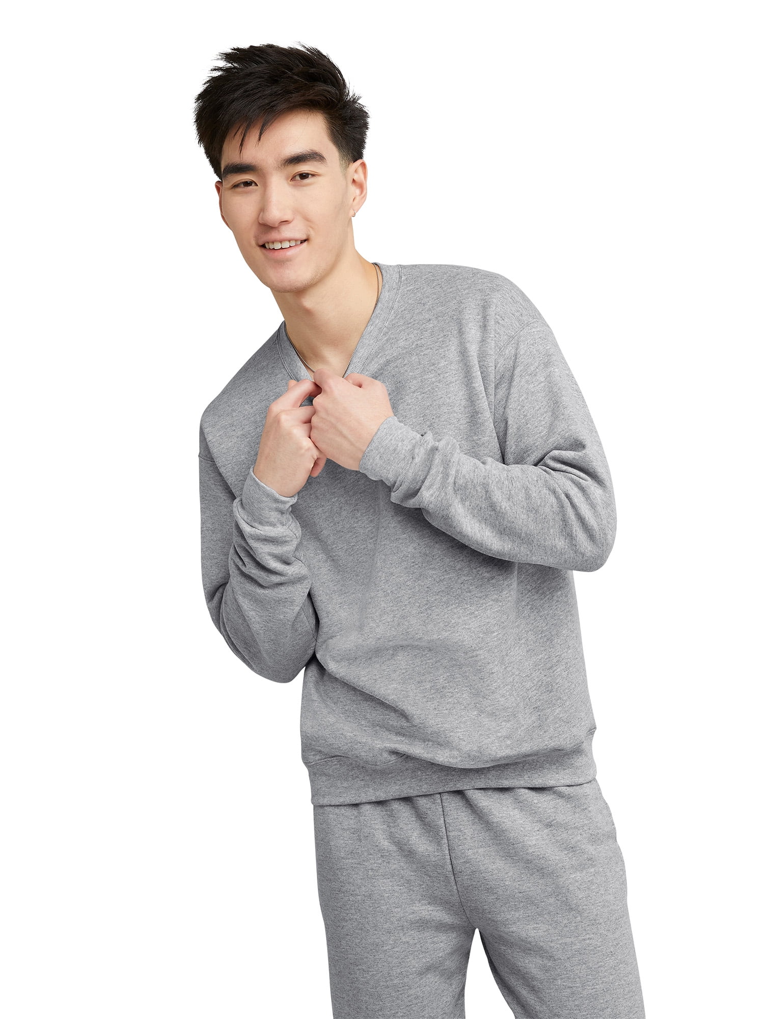 Hanes Men's and Big Men's EcoSmart Fleece Sweatshirt, Sizes S-5XL