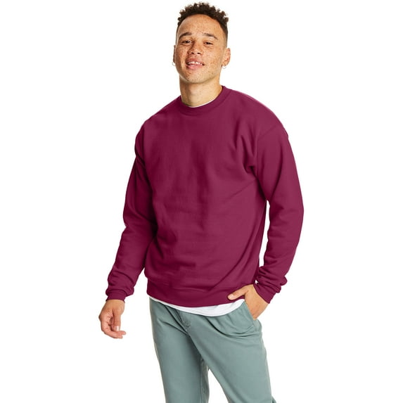 Hanes Men's and Big Men's EcoSmart Fleece Sweatshirt, Sizes S-5XL