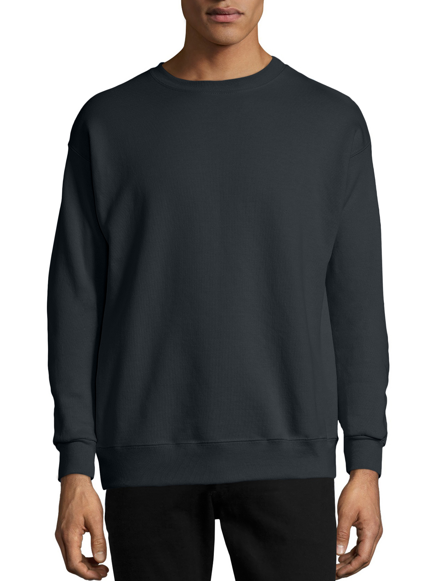 Hanes Men's and Big Men's EcoSmart Fleece Sweatshirt, up to Size 5XL ...