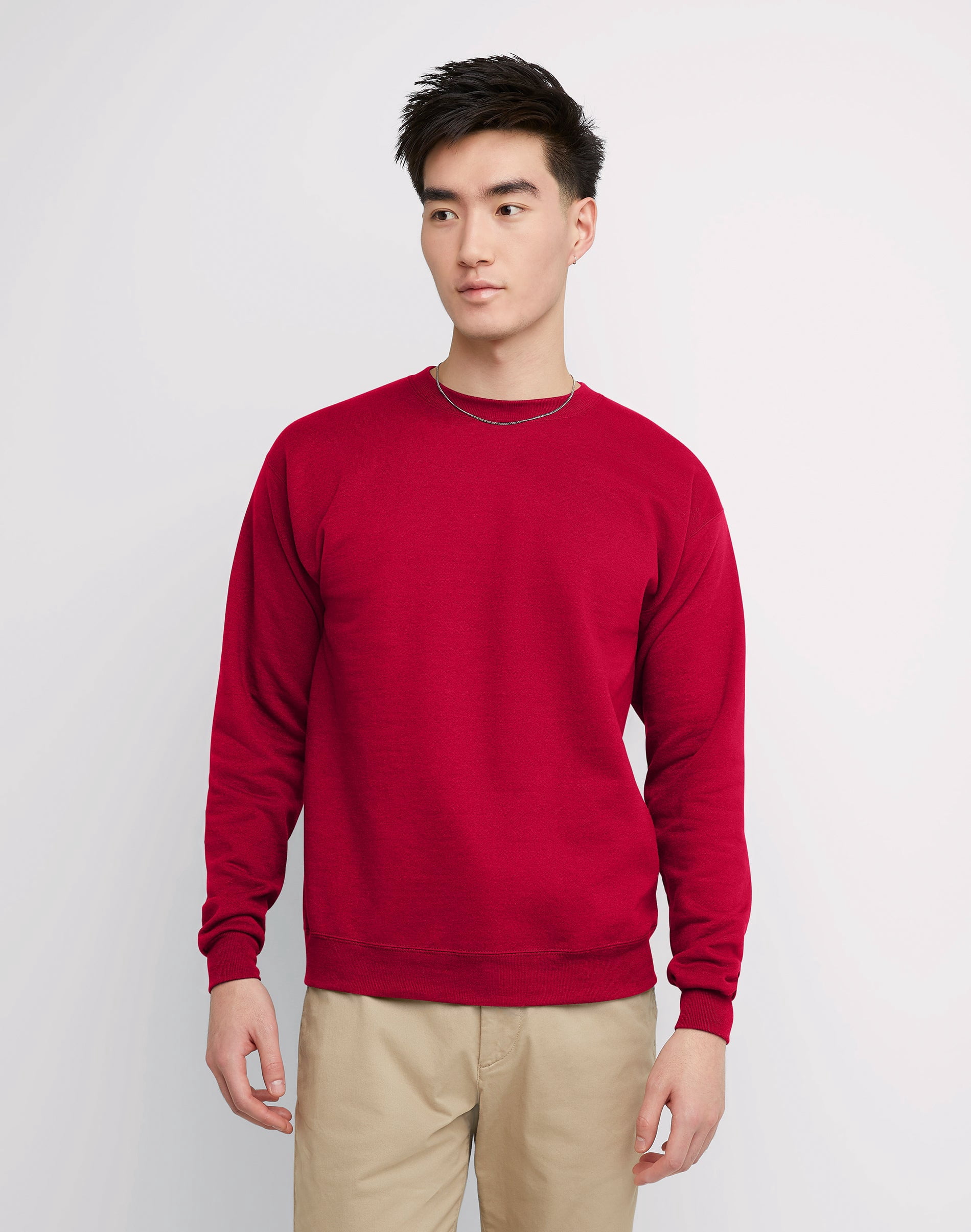 Men's and Big Men's EcoSmart Fleece Sweatshirt, Sizes S-5XL