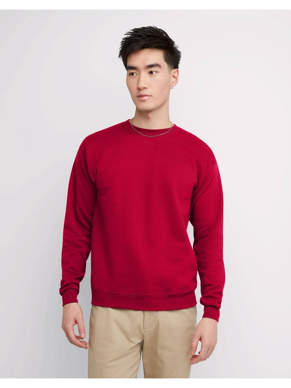 Men's and Big Men's EcoSmart Fleece Sweatshirt, Sizes S-5XL