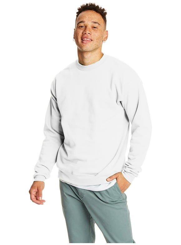 Hanes Men's and Big Men's EcoSmart Fleece Sweatshirt, up to Sizes 5XL