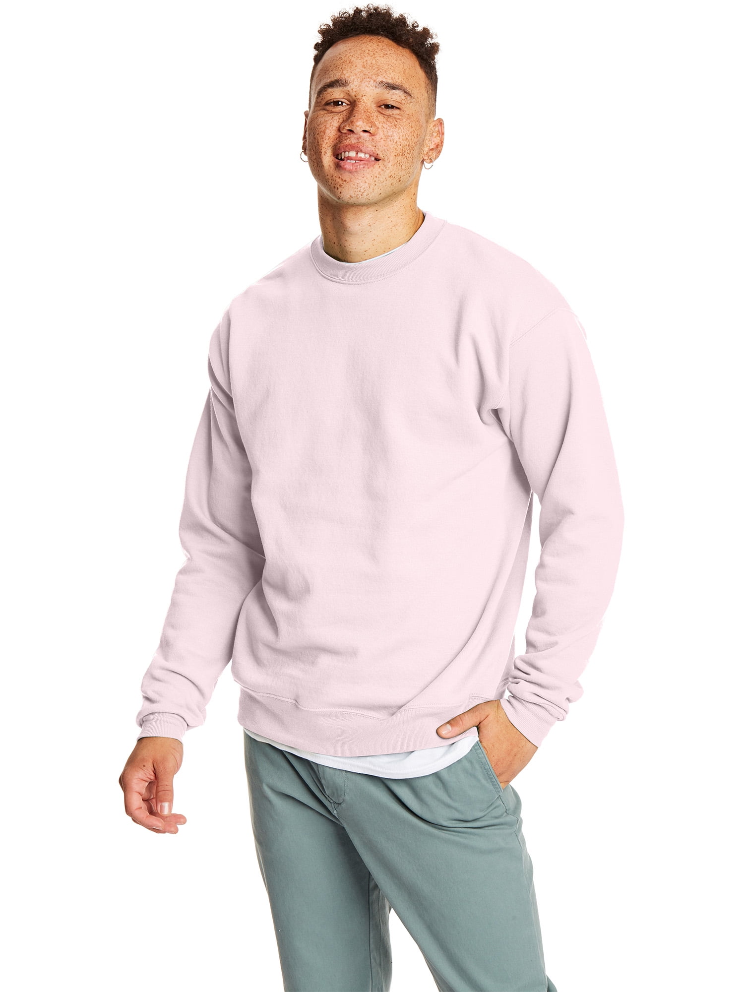 Walmart hanes men's sweatshirt on sale