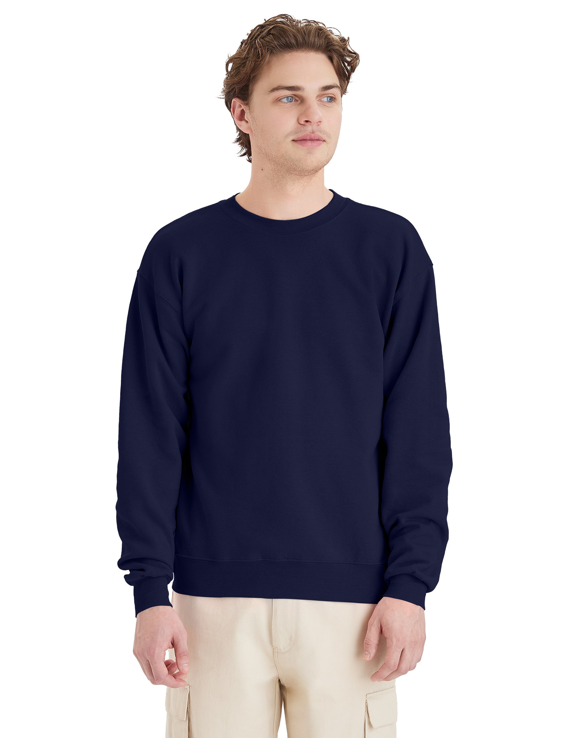 Hanes Men's and Big Men's EcoSmart Fleece Sweatshirt, Sizes S-5XL