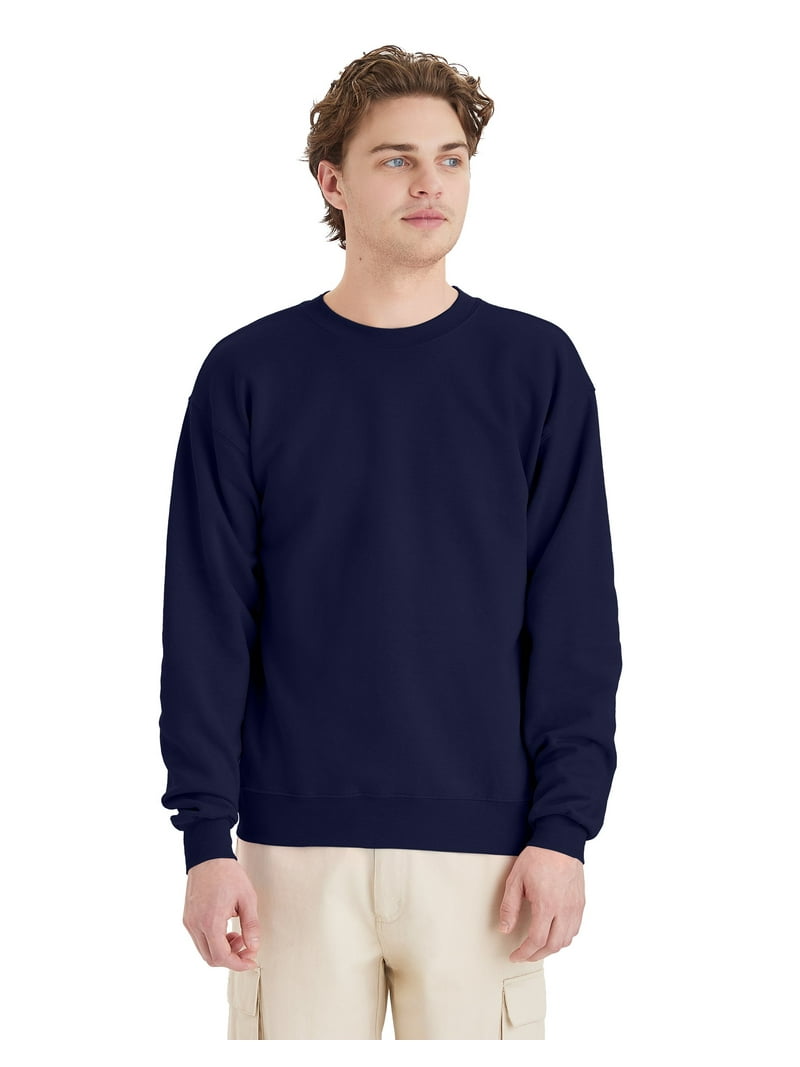 Hanes Men's and Big Men's EcoSmart Fleece Sweatshirt, Sizes S-5XL