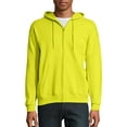 thumbnail image 1 of Hanes Men's and Big Men's Ecosmart Fleece Full Zip Hooded Jacket, up to Size 3XL, 1 of 6