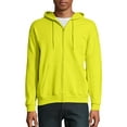thumbnail image 1 of Hanes Men's and Big Men's Ecosmart Fleece Full Zip Hooded Jacket, up to Size 3XL, 1 of 6