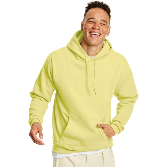 Hanes Men's and Big Men's Ecosmart Fleece Pullover Hoodie Sweatshirt, up to Size 5XL