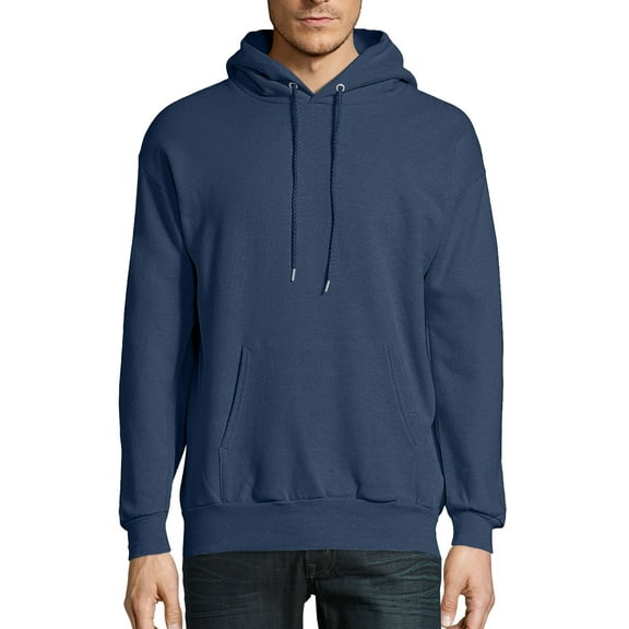 Hanes Men's and Big Men's Ecosmart Fleece Pullover Hoodie Sweatshirt, up to Size 5XL