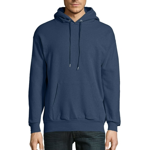 Hanes Men's and Big Men's Ecosmart Fleece Pullover Hoodie Sweatshirt, up to Size 5XL