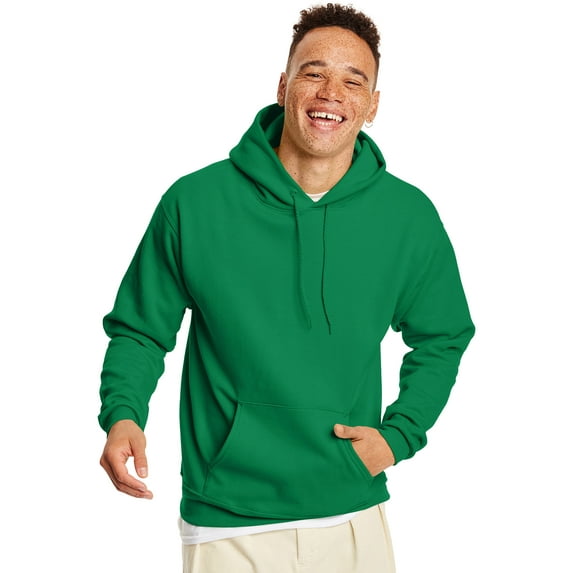 Hanes Men's and Big Men's Ecosmart Fleece Pullover Hoodie Sweatshirt, up to Size 5XL