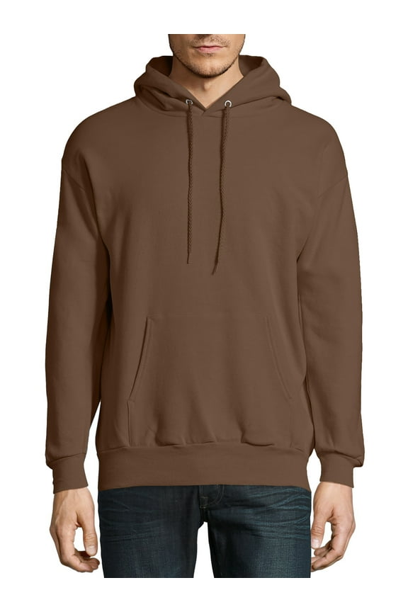 Men's and Big Men's Ecosmart Fleece Pullover Hoodie Sweatshirt, up to Size 5XL