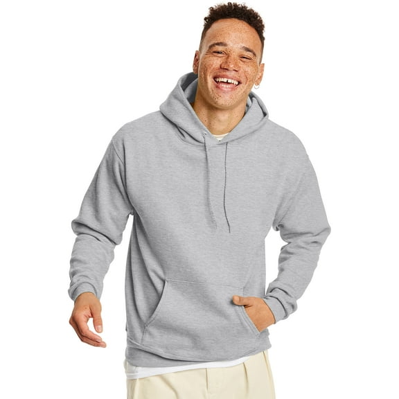 Hanes Men's and Big Men's Ecosmart Fleece Pullover Hoodie Sweatshirt, up to Size 5XL