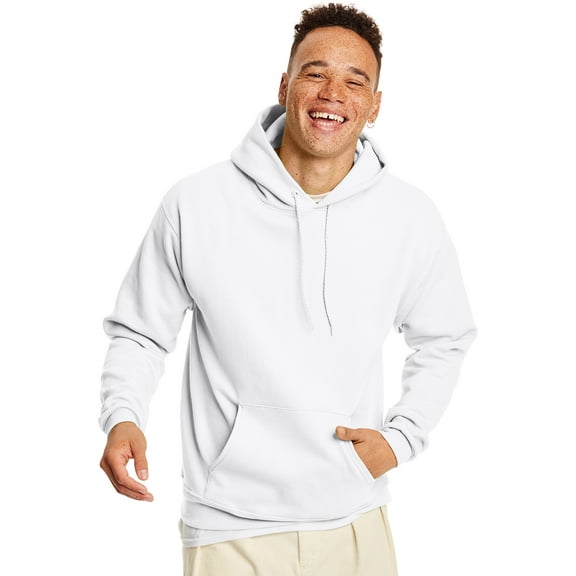 Hanes Men's and Big Men's Ecosmart Fleece Pullover Hoodie Sweatshirt, up to Size 5XL