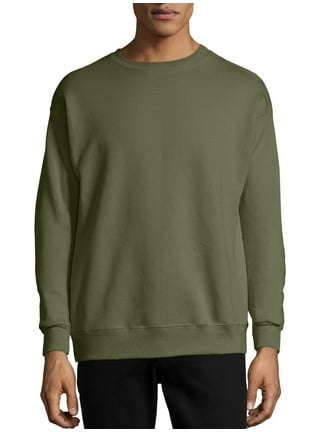 Vintage 90s Hanes Premium Weight Green Sweatshirt Mens XL Oversized Boxy