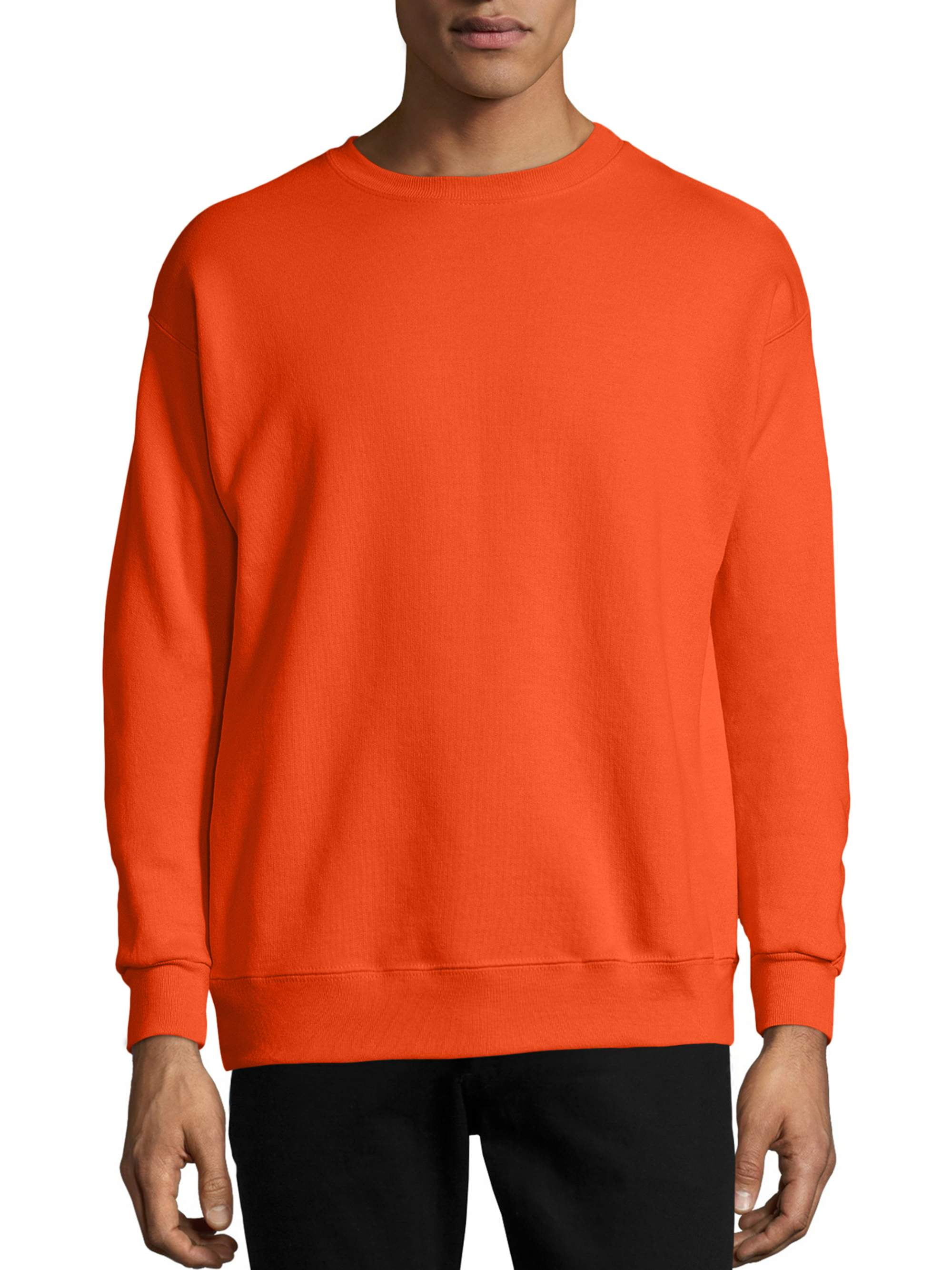 Hanes orange sweatshirt sale
