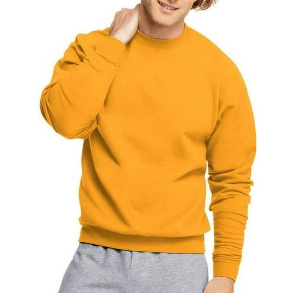Hanes Men's and Big Men's Ecosmart Fleece Sweatshirt, up to Size 5XL