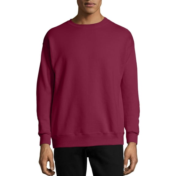 Hanes Men's and Big Men's Ecosmart Fleece Sweatshirt, up to Size 5XL
