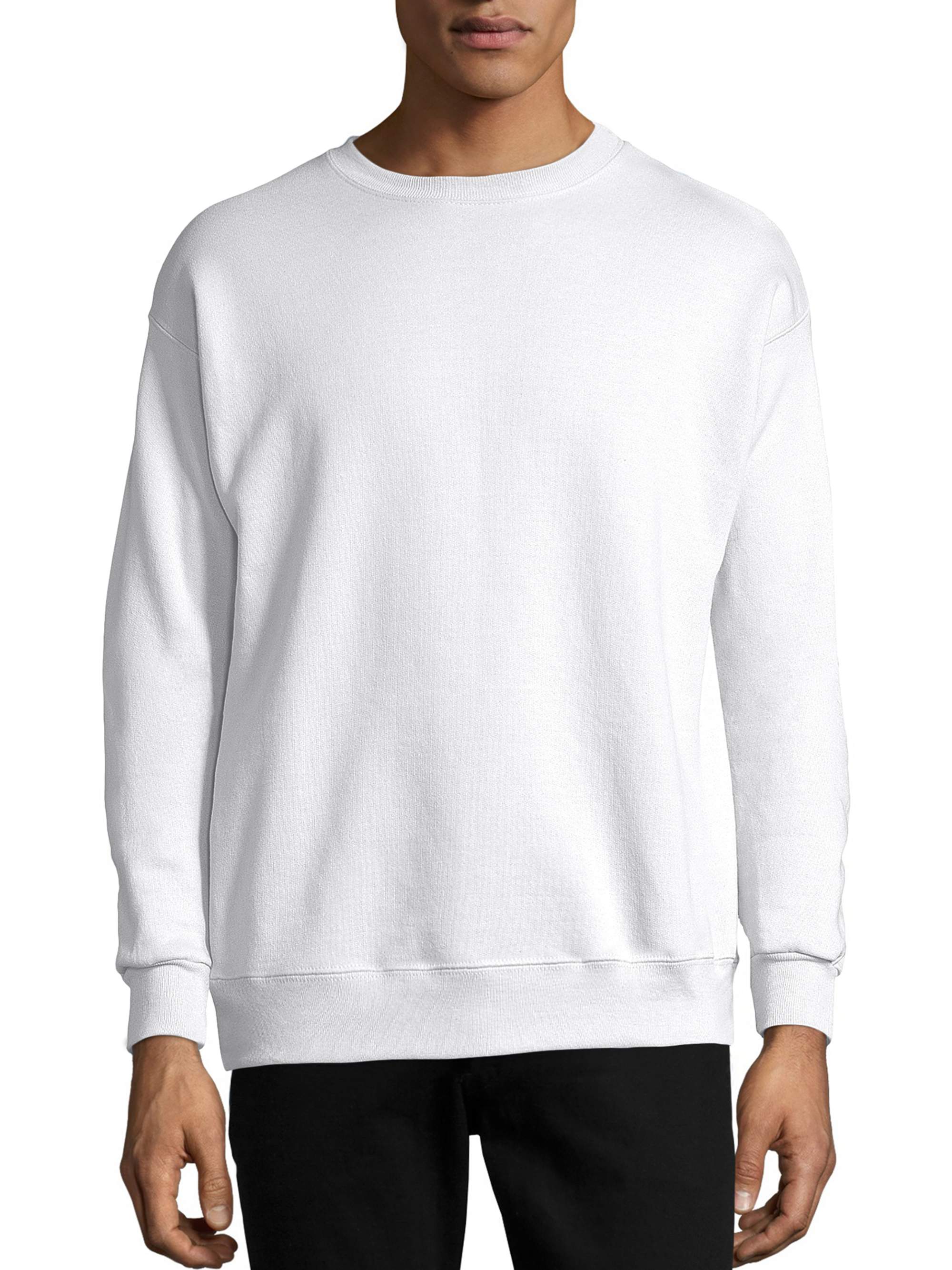 Hanes Men's and Big Men's Ecosmart Fleece Sweatshirt, up to Size 5XL - image 1 of 6