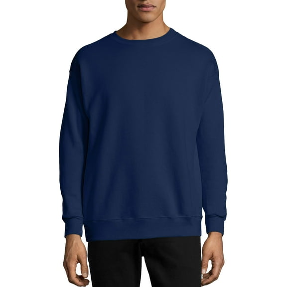 Hanes Men's and Big Men's Ecosmart Fleece Sweatshirt, up to Size 5XL