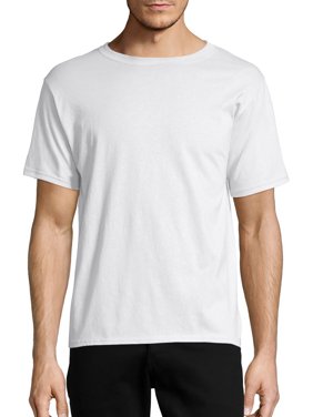 Hanes Men's and Big Men's Ecosmart Short Sleeve Tee, Up To Size 3XL