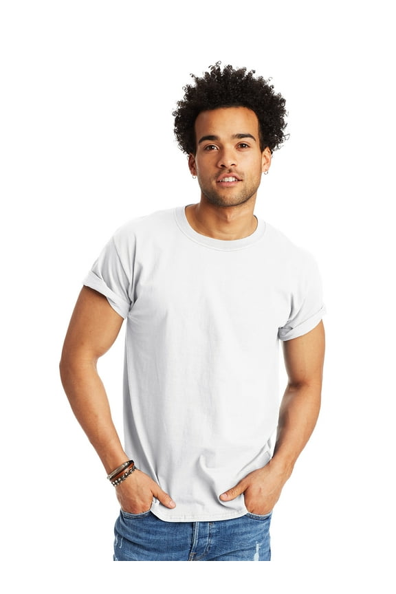 Men's and Big Men's Essentials Short Sleeve Tee, Up To Size 6XL