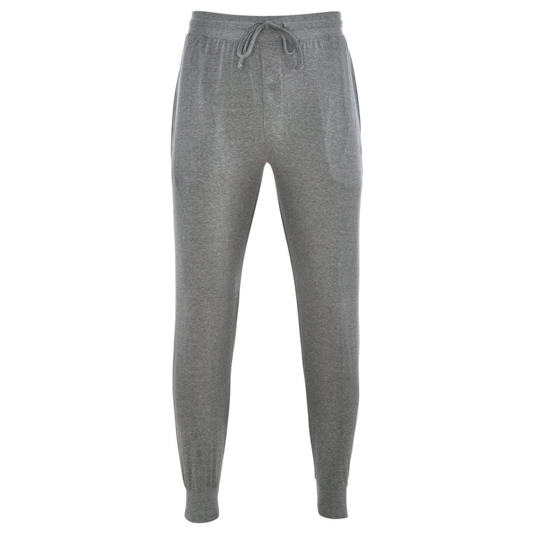 Hanes Men s and Big Men s Knit Jogger Pajama Pant Walmart