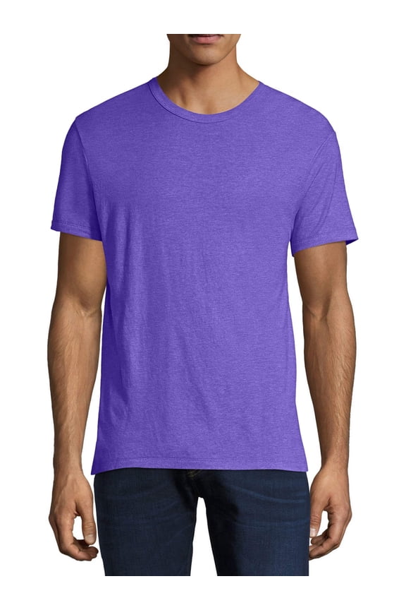 Men's and Big Men's Modal Triblend Short Sleeve Tee, Up To Size 3XL