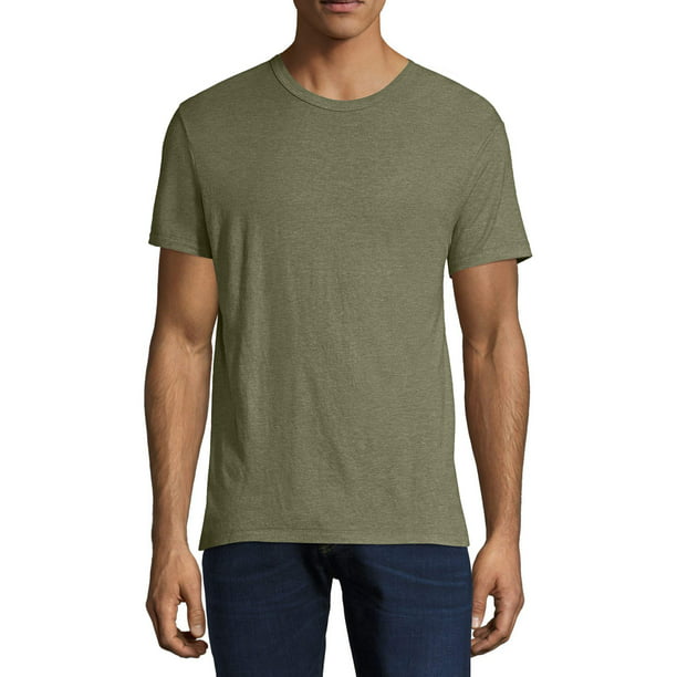 Hanes Men's and Big Men's Modal Triblend Short Sleeve Tee, Up To Size ...