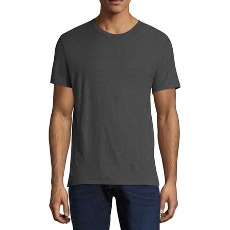 Hanes Men's and Big Men's Modal Triblend Short Sleeve Tee, Up To Size 3XL