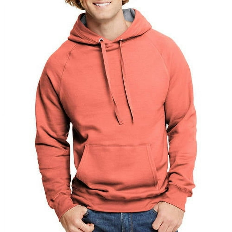 Hanes Men s and Big Men s Nano Premium Soft Lightweight Fleece Pullover Hoodie Up to Size 3XL Walmart