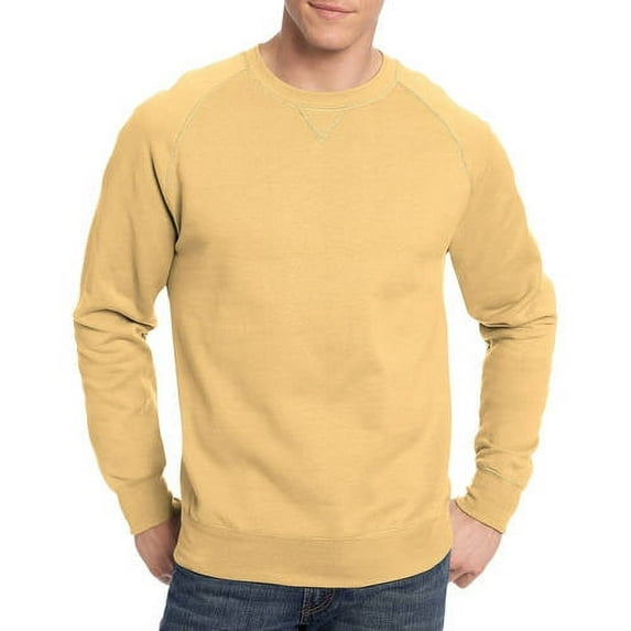 Hanes Men's and Big Men's Nano Premium Soft Lightweight Fleece Sweatshirt, Up to Size 3XL