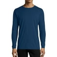 thumbnail image 1 of Hanes Men's and Big Men's Nano-T Long Sleeve Tee, Up To Size 3XL, 1 of 5