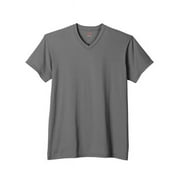 Hanes Men's and Big Men's Nano-T Short Sleeve V-Neck, Up To Size 3XL