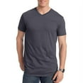 thumbnail image 1 of Hanes Men's and Big Men's Nano-T Short Sleeve V-Neck, Up To Size 3XL, 1 of 4