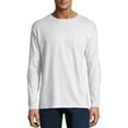 Hanes Men's and Big Men's Premium BeefyT Long Sleeve TShirt, Up To