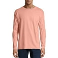 thumbnail image 1 of Hanes Mens Premium Beefy-T Cotton Long Sleeve T-Shirt, Sizes S-3XL, 1 of 6