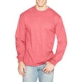 thumbnail image 1 of Hanes Mens Premium Beefy-T Cotton Long Sleeve T-Shirt, Sizes S-3XL, 1 of 2