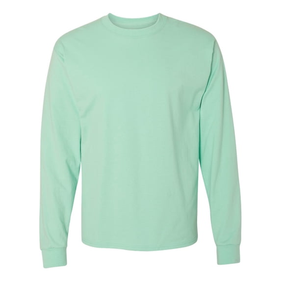 Hanes Men's and Big Men's Premium Beefy-T Long Sleeve T-Shirt, Up To 3XL