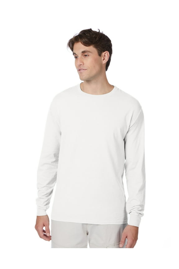 Mens Premium Beefy-T Cotton Long Sleeve T-Shirt, Sizes S-3XL