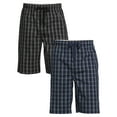 thumbnail image 1 of Hanes Men's Woven Jam Short, 2-Pack, 1 of 6