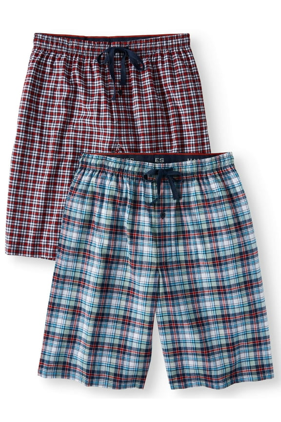 Men's 2-pack Stretch Woven Tagless Sleep Short