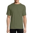 thumbnail image 1 of Hanes Men's and Big Men's Tagless Short Sleeve Tee, Up To Size 6XL, 1 of 5